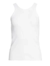 Totême Espera Ribbed Tank Top In White