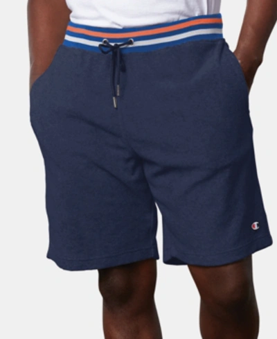 Champion Men's C-life Terry Shorts In Imperial Indigo