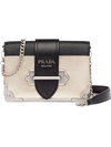 Prada Cahier Shoulder Bag - White