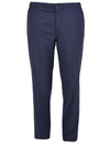 Incotex Striped Trousers In Blue