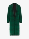 HAIDER ACKERMANN HAIDER ACKERMANN LONG CHECKED dressing gown STYLE COAT,193310413504813469222