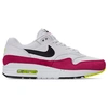 Nike Air Max 1 Trainers White In Pink / White