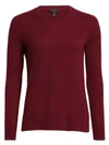 SAKS FIFTH AVENUE WOMEN'S COLLECTION CASHMERE ROUNDNECK SWEATER,0400094223096
