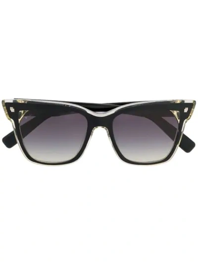 Dsquared2 Cat Eye Sunglasses In Black