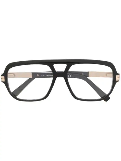 Dsquared2 Eyewear Oversized Glasses - 黑色 In Black