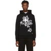 ALEXANDER MCQUEEN ALEXANDER MCQUEEN BLACK EMBROIDERED HOODIE