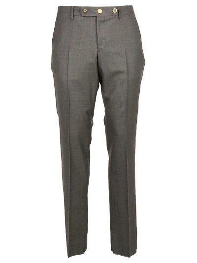 Burberry Trousers In Light Grey