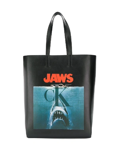 Calvin Klein 205w39nyc Jaws Shopper Tote - Black