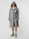 BURBERRY Cotton Jersey Trench Coat