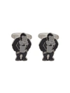 ETRO ETRO KING KONG DESIGN CUFFLINKS - SILVER