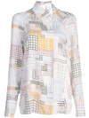 ROSETTA GETTY GEOMETRIC PRINT SHIRT