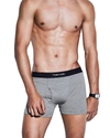 Tom Ford Mens Grey Branded-waistband Fitted Pack Of Two Stretch-cotton Briefs L In Gray
