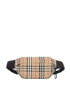 BURBERRY MEN'S VINTAGE CHECK NYLON BELT BAG/FANNY PACK,PROD221970171