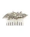 BEN-AMUN CRYSTAL & PEARLY HAIR COMB,PROD222510073