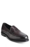 Allen Edmonds Wooster Street Penny Loafer In Carbon Leather