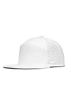Melin Hydro Trenches Snapback Baseball Cap In White