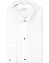 Eton Slim-fit Double-cuff Cotton Shirt In White