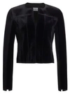 AKRIS PUNTO Scuba Velvet Jacket