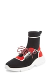 PRADA HIGH TOP SOCK SNEAKER,1T216L 3V94F 01599