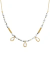 ANNA BECK HOWLITE FRONTAL NECKLACE,0044N-GWH