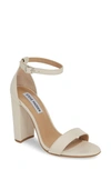 Steve Madden Carrson Sandal In Bone Leather