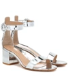 GIANVITO ROSSI VERSILIA 60 LEATHER SANDALS,P00398057