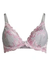 Wacoal Embrace Lace Contour Bra In Lilac Grey