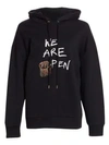 STELLA MCCARTNEY UNISEX STONEWALL WE ARE OPEN SWEATSHIRT,400011123257