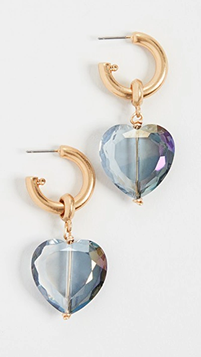 Brinker & Eliza It's Kismet Earrings In Crystal