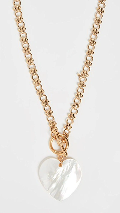 Brinker & Eliza Plot Twist Necklace In Gold