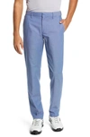 Bonobos Weekday Warrior Athletic Stretch Dress Pants In Blue Planet White