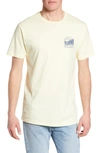 Patagonia Cosmic Peaks Graphic Organic Cotton T-shirt In Resin Yellow