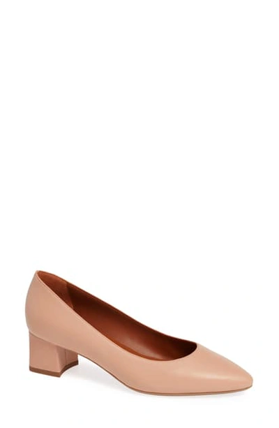 Aquatalia Pasha Pump In Nude Nappa