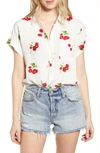 Rails Whitney Cherry Bloom Blouse In Cherry Bloom