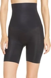 Wacoal Women's Inside Edit Firm Tummy-control High Waist Thigh Slimmer 808307 In Black