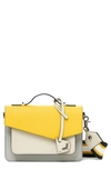 BOTKIER COBBLE HILL LEATHER CROSSBODY BAG - YELLOW,18SM1541