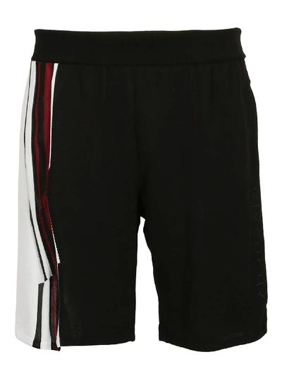 Givenchy Side Stripe Shorts In Black