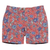 LORDS OF HARLECH John Short In Floral Canvas Coral