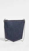 MM6 MAISON MARGIELA DENIM POCKET CROSSBODY BAG