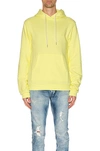 John Elliott Beach Loopback Cotton-jersey Hoodie In Volt