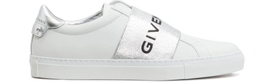 Givenchy Logo Strap Slip-on Trainer In White