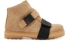 Rick Owens Beige Birkenstock Edition Hancock Rotterhiker Boots In Natural/black