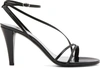 Isabel Marant Arora Leather Sandals In Black