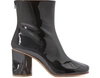MAISON MARGIELA Patent leather ankle boots,S39WU0139 P2495 T8013