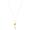 ALIGHIERI THE FROZEN SUN NECKLACE,THE FROZEN SUN NECKLACE/GOLD