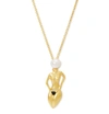 ANISSA KERMICHE PAULINE LÉON NECKLACE,P1519/GOLD