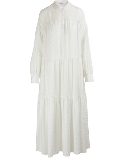 Anine Bing Louise Dress In White