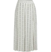 OFF-WHITE Pleated midi skirt,OWCA064S19D54044 100