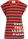 GUCCI STRIPED T-SHIRT,572980 XJAW0 4034