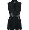 ALEXANDER MCQUEEN EYELET JACKET,571331QME40 1000